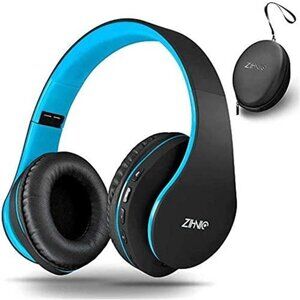 Bluetooth Headphones Over-Ear, Foldable Wireless and Wired Stereo Headset